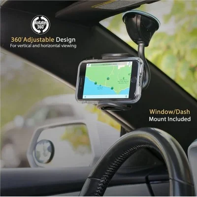 Scosche stuckup window/dash + vent 4 in 1 universal mounting kit for mobile devices _black